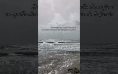 Anche questo fa parte dell’arte del mio