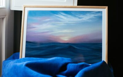 Pomeriggi d’estate in acqua al tramonto art artist artgallery artistsoninstagram artoftheday