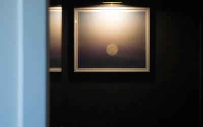 Anche questa luna illuminata ha trovato il suo posto